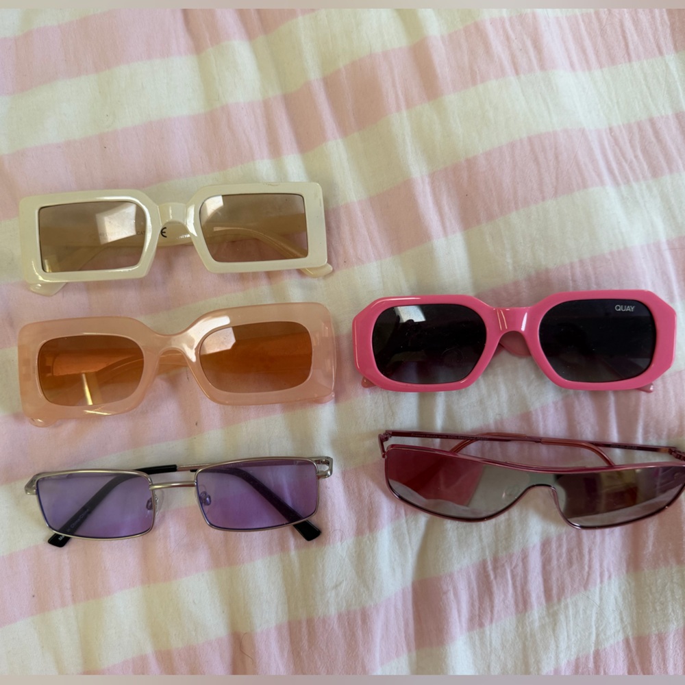 Assortment of sunglasses: Quay & Target